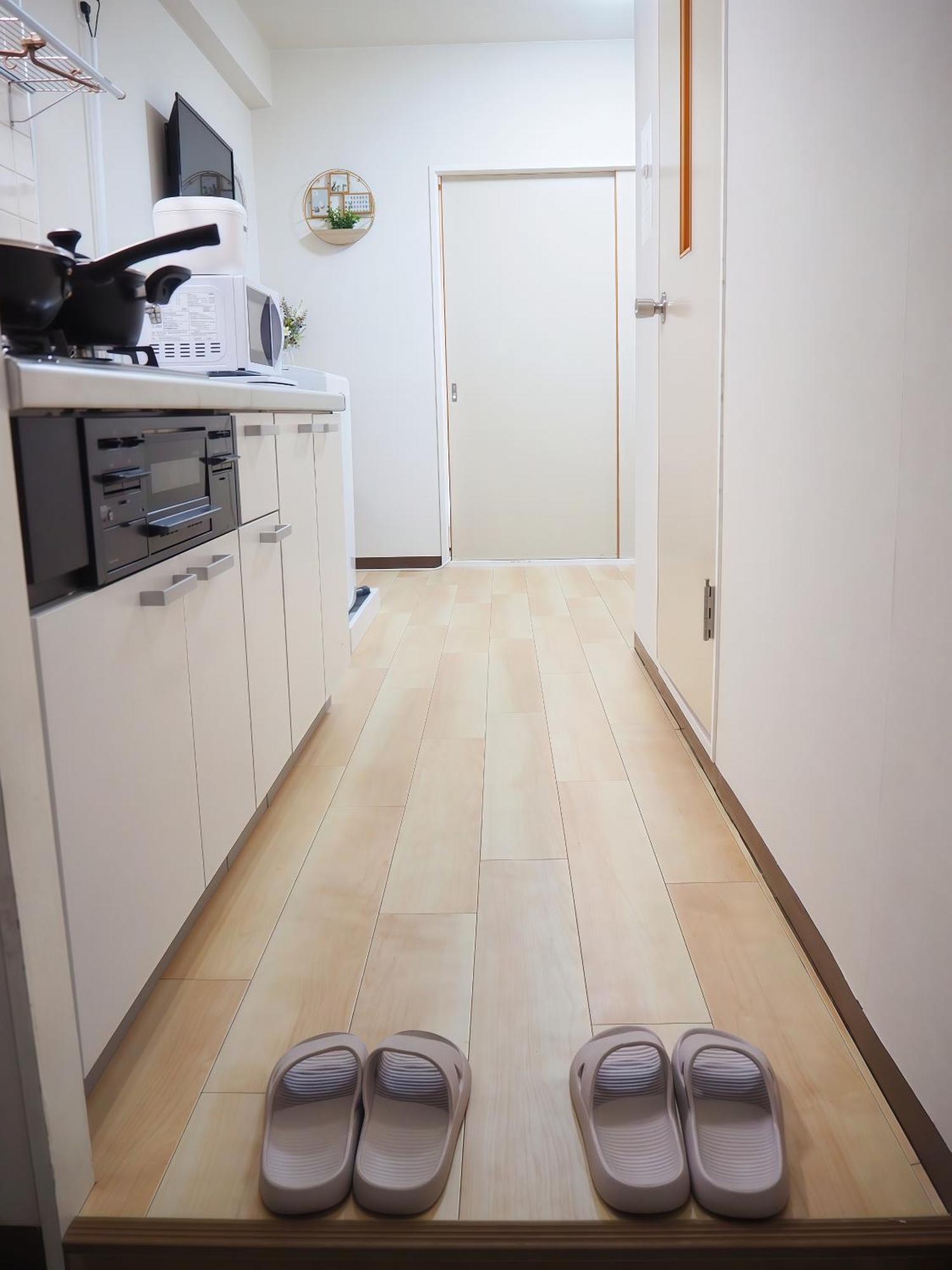 Apartamento 桜の川6 Asakusa 704 Skytree Bus 1 Min,free Wifi,cook,24 Convenience